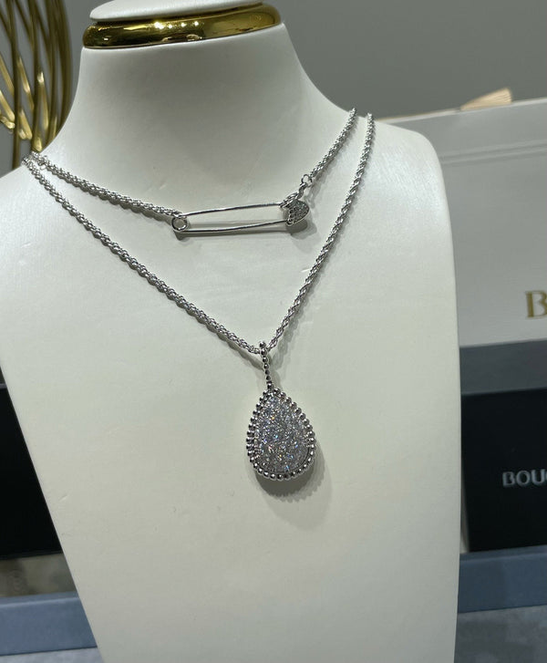 COLLANA LUNGA BOHEME CON DIAMANTI