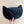 CC 19 HOBO BAG 29CM BLACK GOATSKIN GOLD HARDWARE
