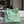 CC 22 ANTIBA HOBO BAG LIGHT GREEN 39CM