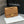 MINI SQUARE FLAP BAG 17CM BROWN LAMBSKIN GOLD HARDWARE