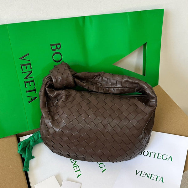 BV TEEN JODIE 36CM PELLE SCAMOSCIATA CIOCCOLATO 