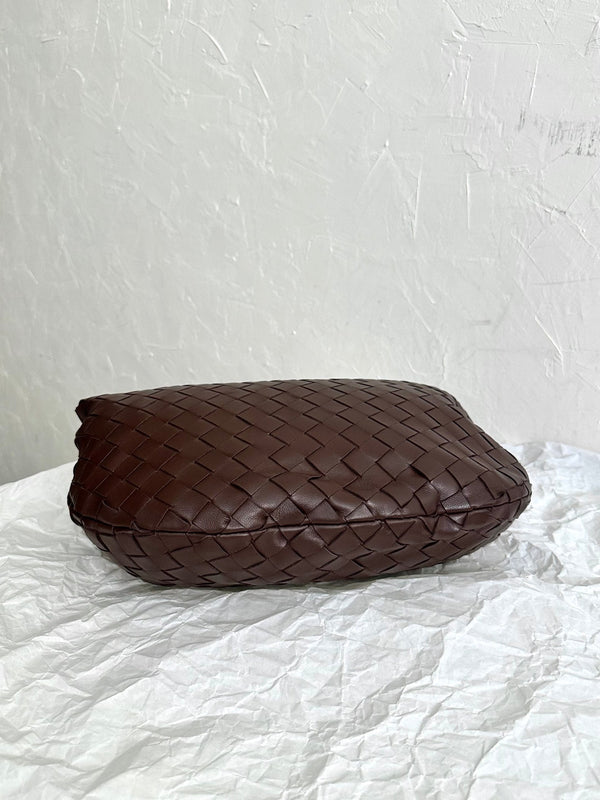 BV TEEN JODIE 36CM PELLE SCAMOSCIATA CIOCCOLATO 