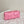 BV SMALL BRICK 24CM PELLE DI AGNELLO ROSA 