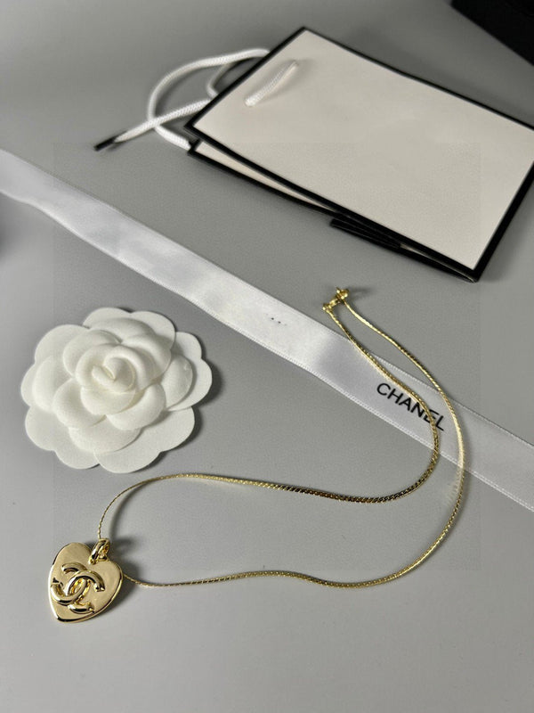 COLLANA CC HEART ORO CHIARO