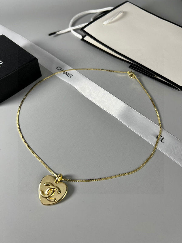 COLLANA CC HEART ORO CHIARO