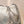 CC HOBO MINI 20CM BIANCO GRIGIO PELLE DI AGNELLO FERRAMENTA ARGENTO