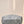 CC HOBO MINI 20CM BIANCO GRIGIO PELLE DI AGNELLO FERRAMENTA ARGENTO