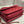 CC TRENDY 20CM PELLE DI AGNELLO ROSSA FERRAMENTA ORO