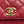 CC TRENDY 20CM PELLE DI AGNELLO ROSSA FERRAMENTA ORO