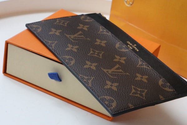 BORSA SLIM LV MONOGRAM CANVAS 20CM