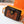 PORTAFOGLIO JULIETTE 13.5 MARRONE ARANCIONE TELA MONOGRAMMA