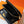 PORTAFOGLIO JULIETTE 13.5 MARRONE ARANCIONE TELA MONOGRAMMA