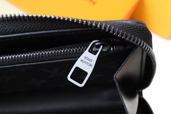 PORTAFOGLIO TRUNK ZIPPY 19.5 NERO TELA MONOGRAMMA