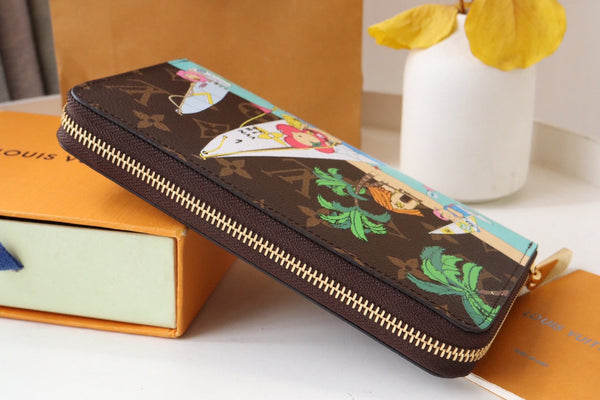 PORTAFOGLIO VIVIENNE ZIPPY 9.5 MONOGRAM CANVAS