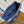 MEDIUM GALLERIA 28 BLUE SAFFIANO LEATHER
