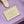 ONTHEGO 35 WHITE PURPLE MONOGRAM CANVAS