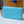 ZIPPY WALLET 19 CLOUD BLUE EMBOSSED LAMBSKIN