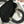 MEDIUM LADY D-LITE 24 BLACK CANNANGE EMBROIDERY