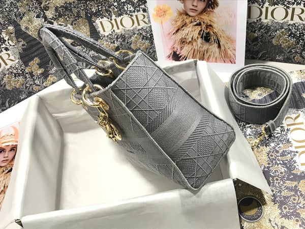 RICAMO CANNAGE GRIGIO MEDIA LADY D-LITE 24