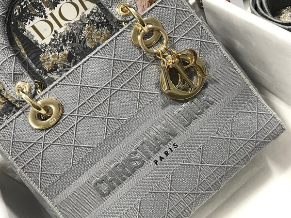 RICAMO CANNAGE GRIGIO MEDIA LADY D-LITE 24