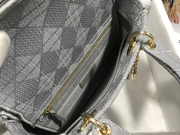 RICAMO CANNAGE GRIGIO MEDIA LADY D-LITE 24