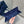 SMALL BOOK TOTE BAG 36 BLUE