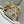 MEDIUM LADY D-JOY 26 BUTTERFLY STUD WHITE LAMBSKIN