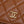 CC WOC 17 BROWN LAMBSKIN GOLD HARDWARE