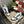 GG SNEAKERS IN EMBOSSED WHITE BLACK COWHIDE LEATHER