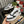 GG SNEAKERS IN EMBOSSED WHITE BLACK COWHIDE LEATHER
