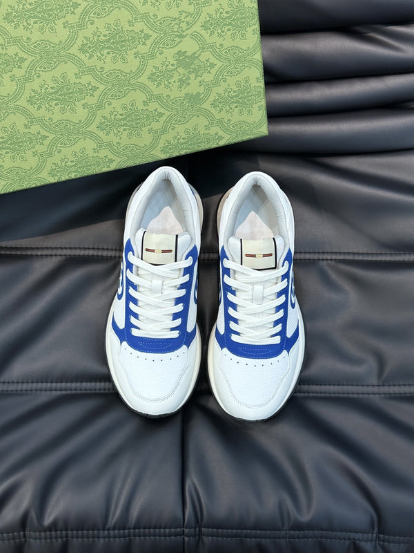 GG TRAINERS BLUE WHITE
