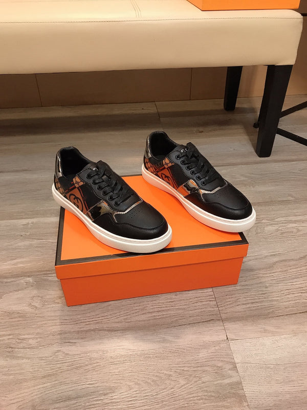 GG SCREENER BLACK SNEAKERS