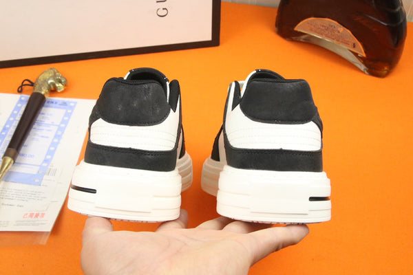 GG LIGHT FOAM BLACK LEATHER WHITE