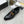 MOCASSINO IN PELLE NERA DA UOMO GG