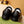 GG LOAFERS SILVER MENS MATTE BLACK COWHIDE