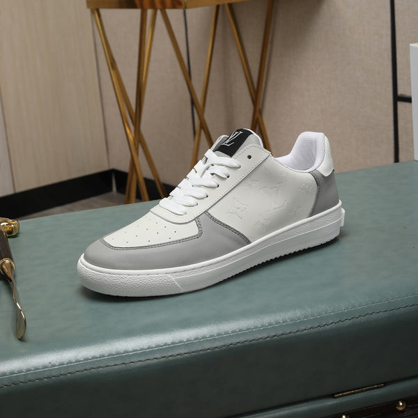 SNEAKER LV RIVOLI BIANCO GRIGIO