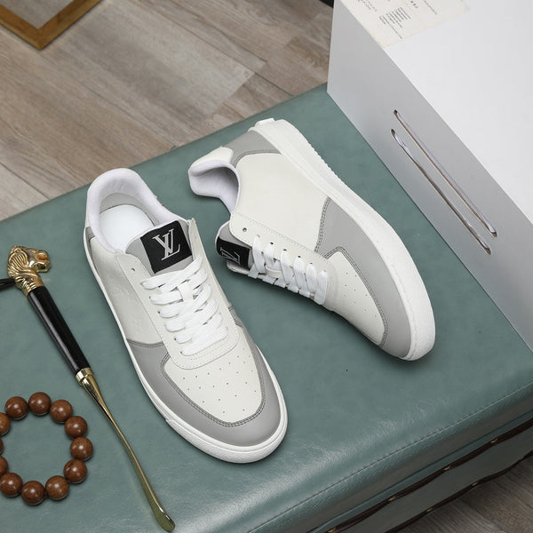 SNEAKER LV RIVOLI BIANCO GRIGIO