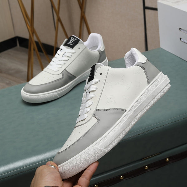 SNEAKER LV RIVOLI BIANCO GRIGIO