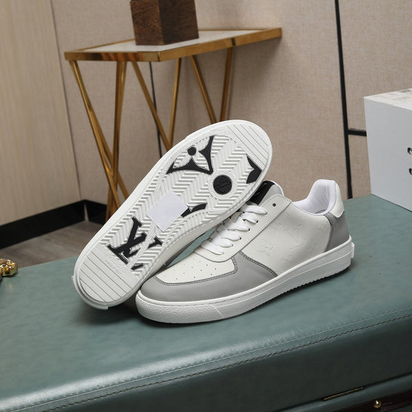 SNEAKER LV RIVOLI BIANCO GRIGIO