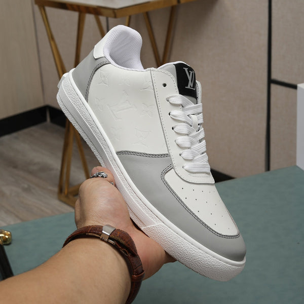 SNEAKER LV RIVOLI BIANCO GRIGIO