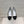 mary janes silver black metalic lambskin grosgrain