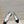 mary janes silver black metalic lambskin grosgrain