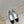 mary janes silver black metalic lambskin grosgrain