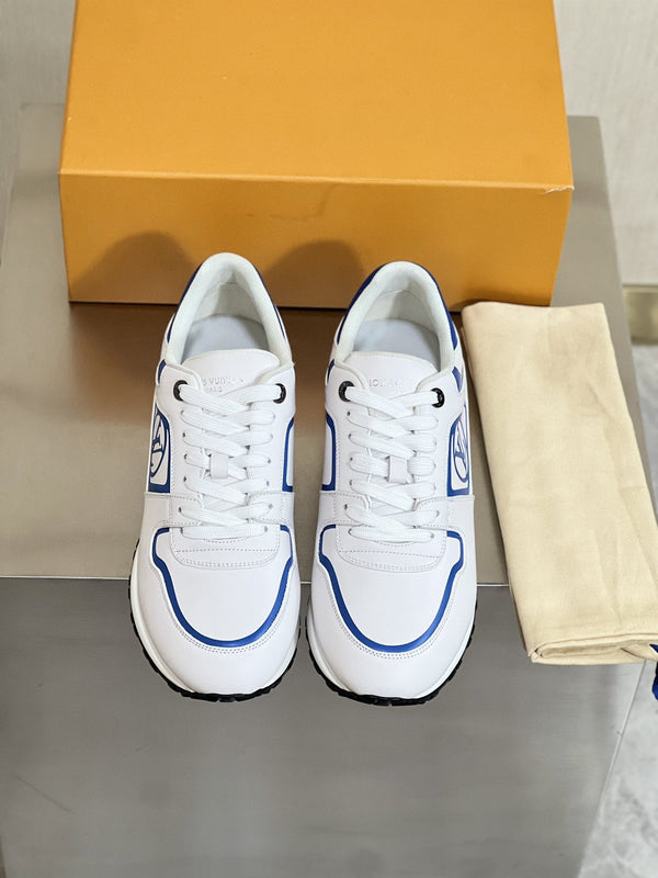 SNEAKER LV RUN AWAY BIANCA BLU