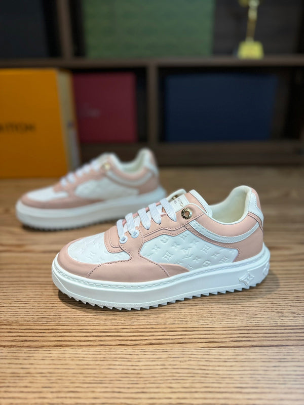 LV TIME OUT SNEAKER PINK