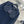 LV25 Patchwork Jacquard Hooded Jacket in Navy Blue Mulberry Silk 294493