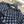 LV25 Patchwork Jacquard Hooded Jacket in Navy Blue Mulberry Silk 294493