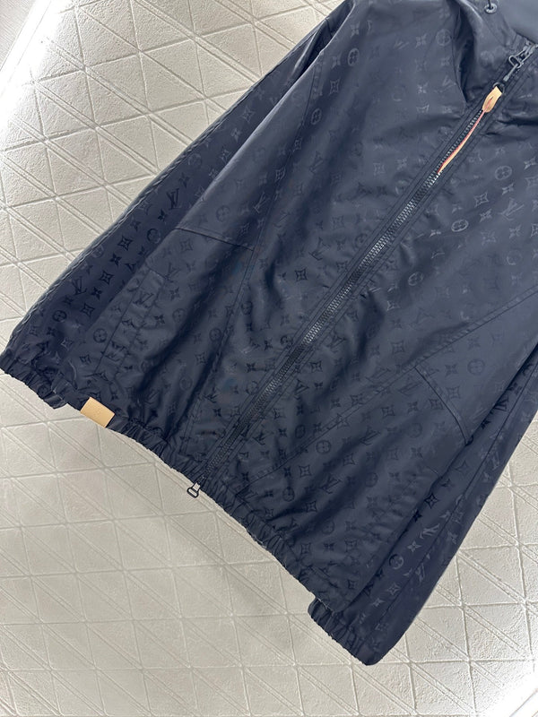 Giacca LV25 Obscure Jackquard in poliestere nero 291079