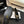 CC 25B ballet flat black patent calfskin leather chain