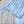 Moncle 25 Stand-Up Collar Double Zip Jacket Blue Cotton amd Polyester  267975